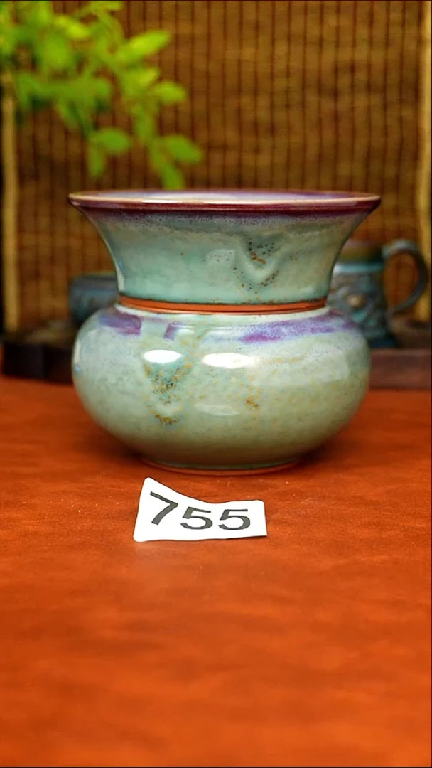 755号/原矿原产地钧瓷茶具