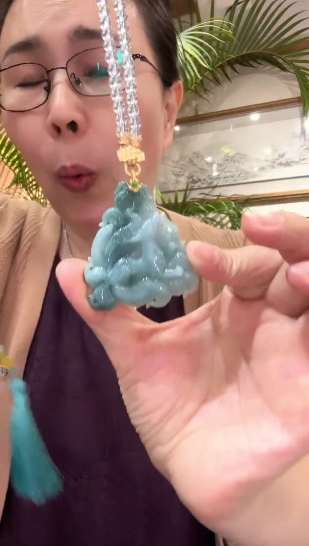 【闪购商品】翡翠颈饰未镶嵌国风