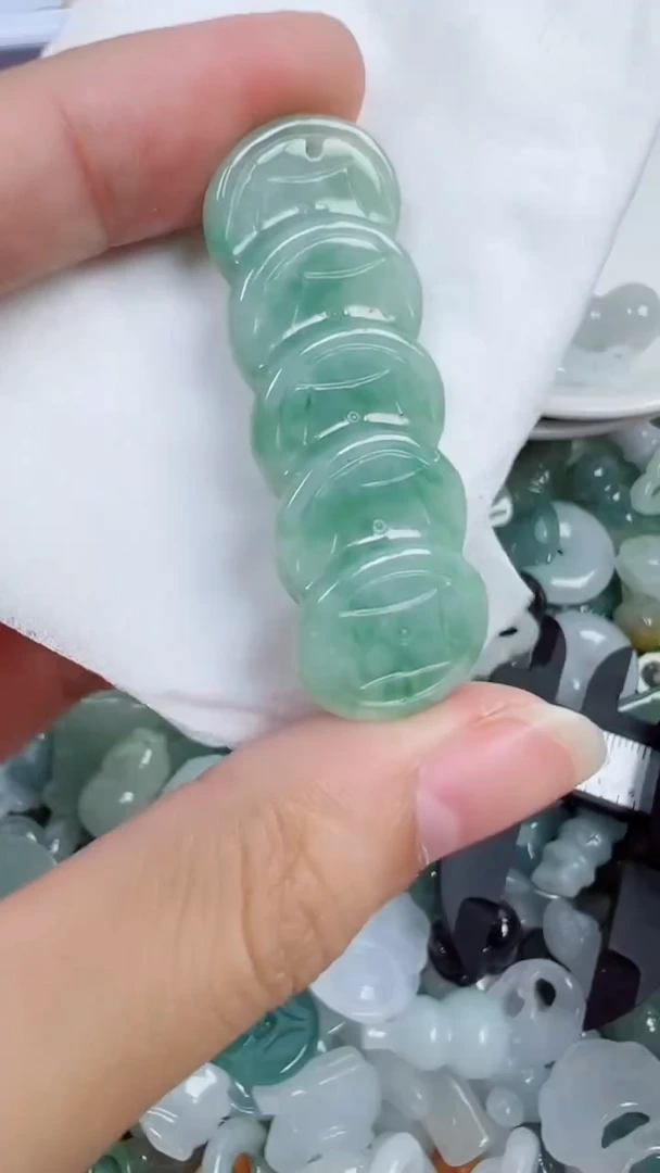 散珠翡翠261号链接，A货翡翠