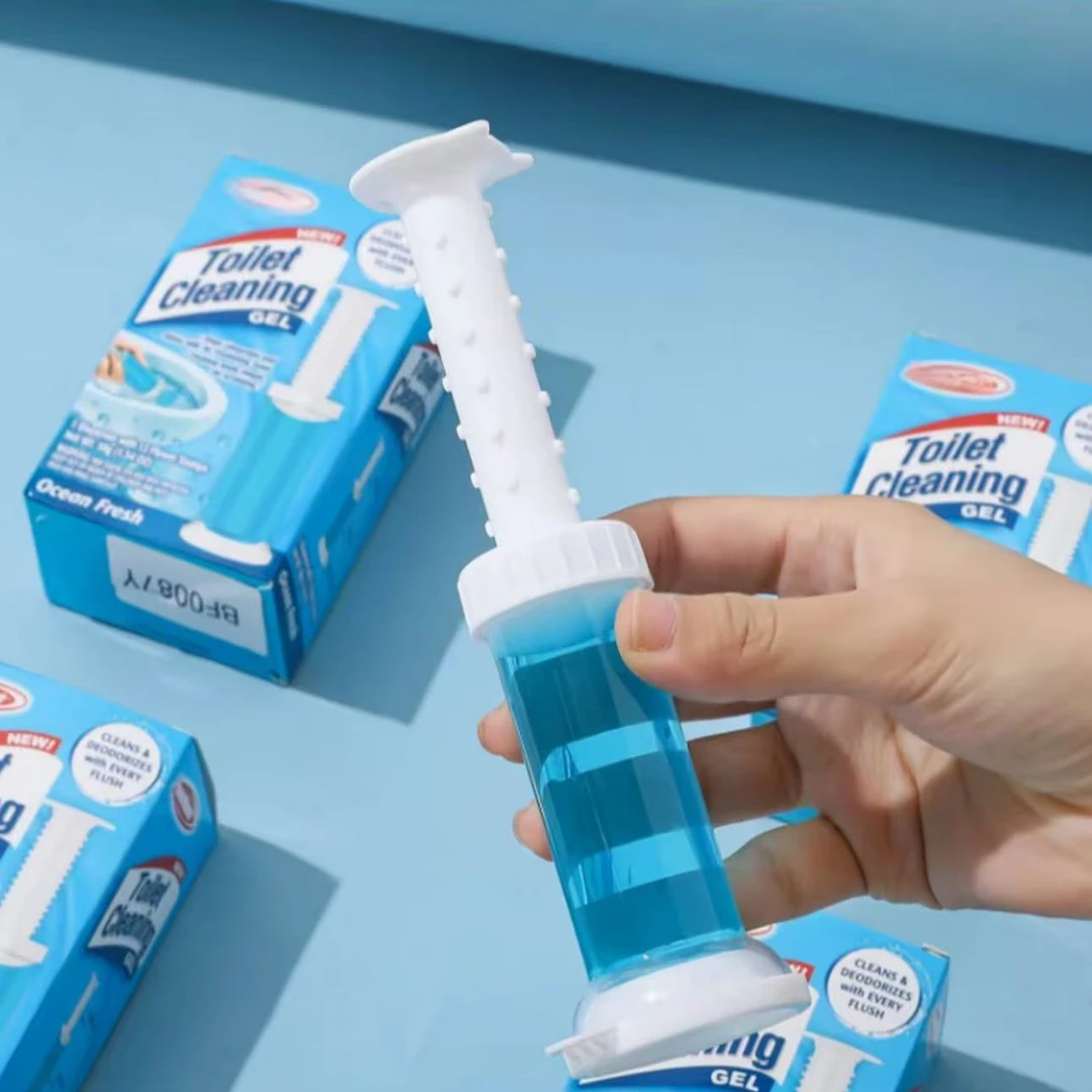 老美P家马桶小花洁厕凝胶*5