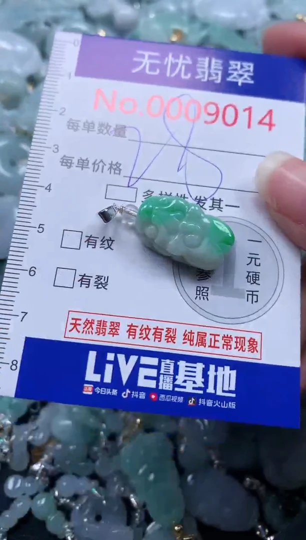 颈饰未镶嵌翡翠9014
