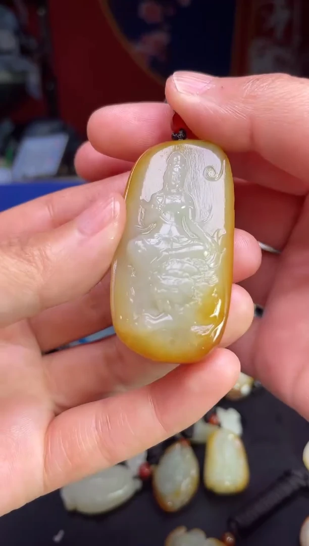 颈饰未镶嵌和田玉123