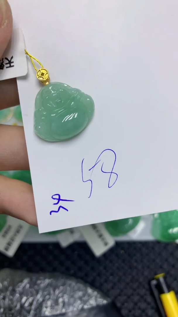 颈饰未镶嵌翡翠缅甸A货翡翠