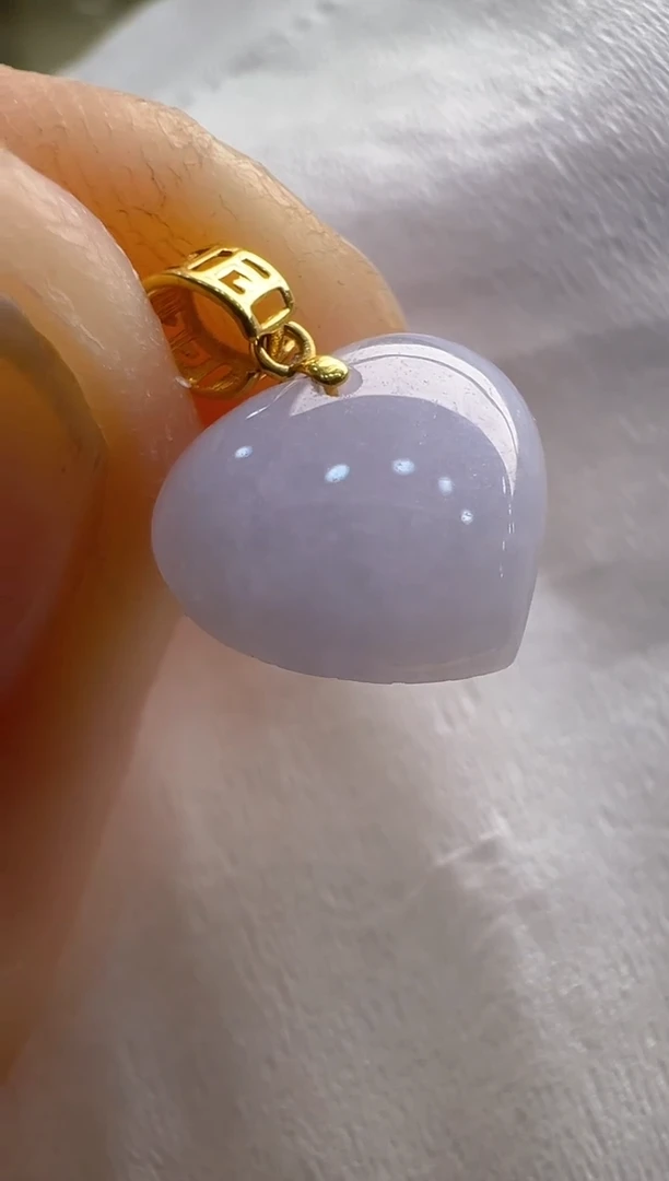 【闪购商品】翡翠吊坠(不含链)18K金镶嵌多样性发货拍一发一