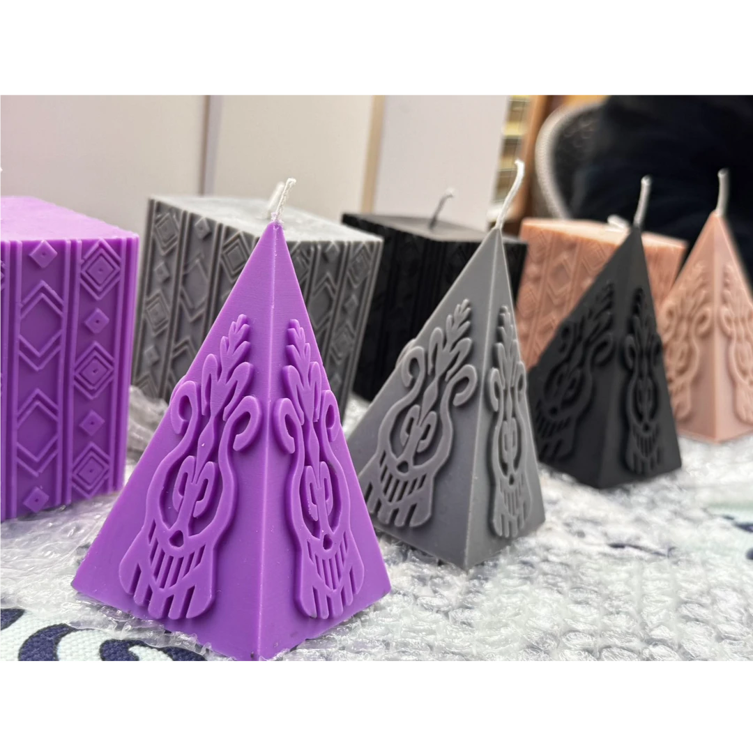 huhu艾德莱斯手工香薰蜡烛生日礼节日礼日常送礼饭聚摆件-经典款