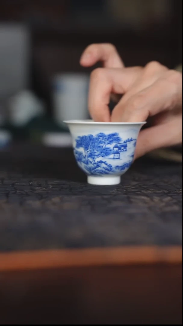 摆件瓷景德镇陶瓷精品茶器