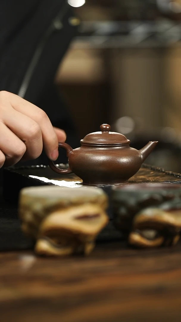 【闪购商品】紫砂茶杯43号紫砂柴烧