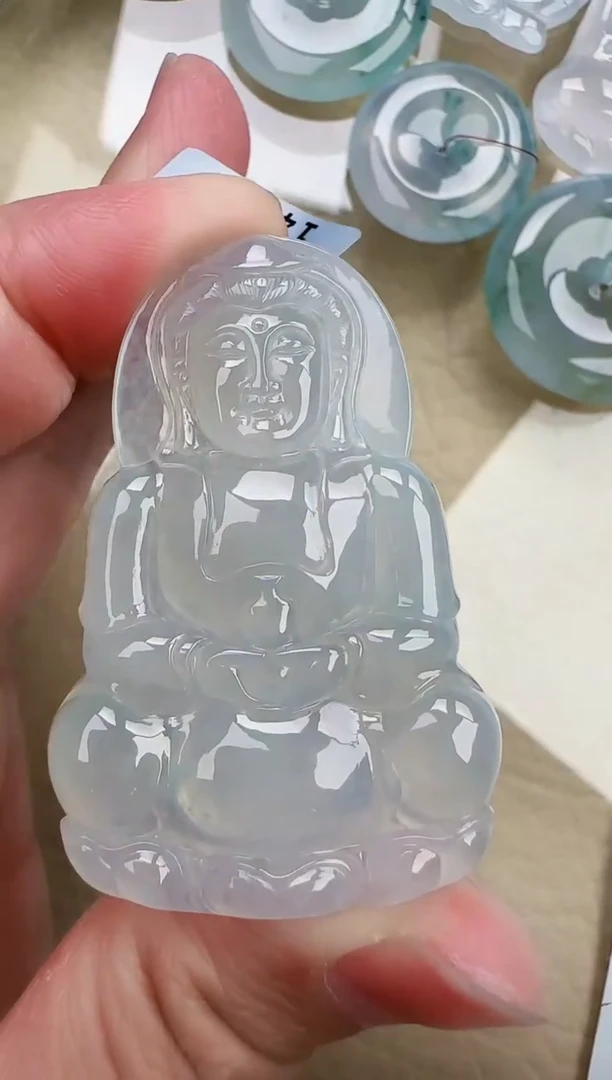 翡翠未镶嵌颈饰缅甸翡翠a货