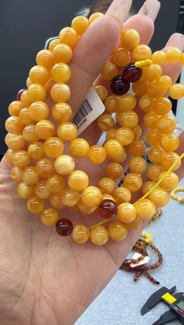 【闪购商品】琥珀颈饰未镶嵌709秒拍号