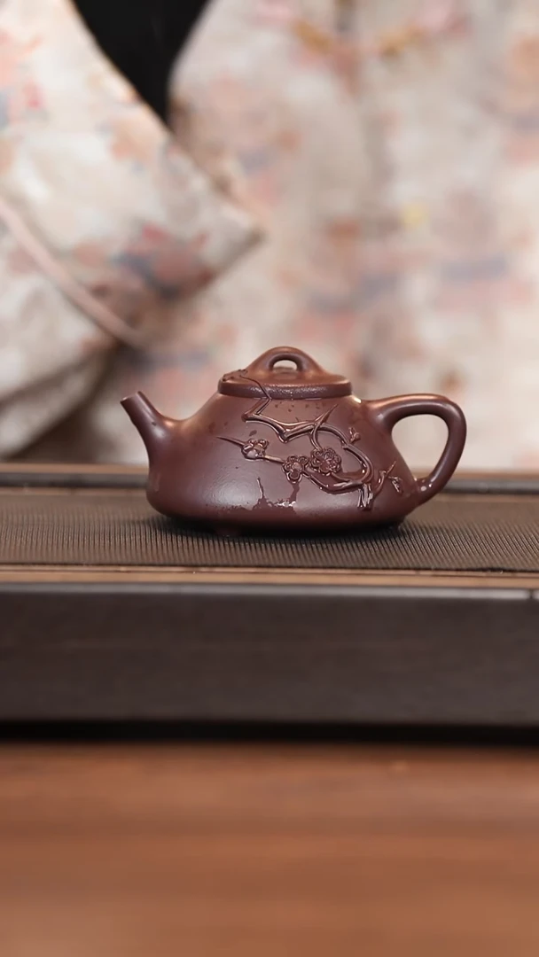 茶壶紫砂月亮紫砂 子冶 紫泥