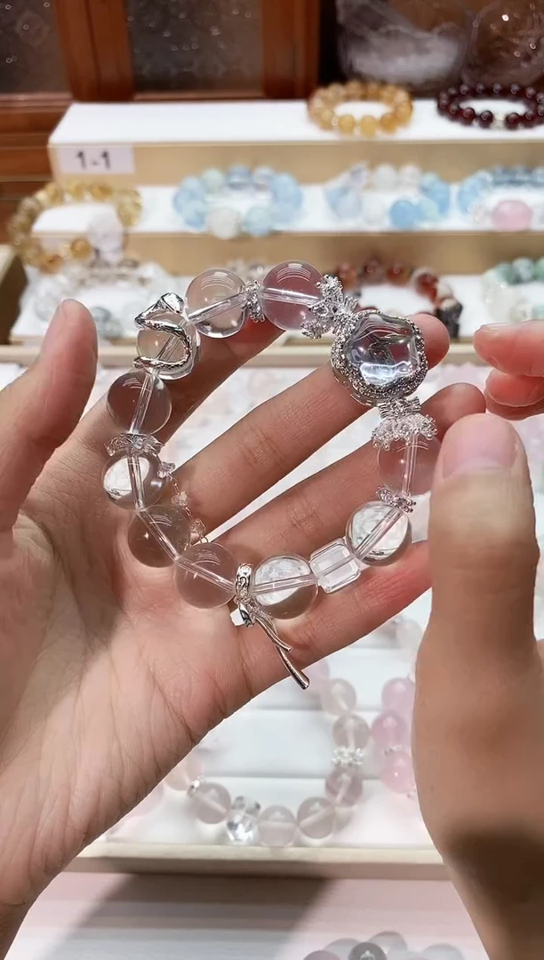 【闪购商品】水晶手串未镶嵌白水晶手串