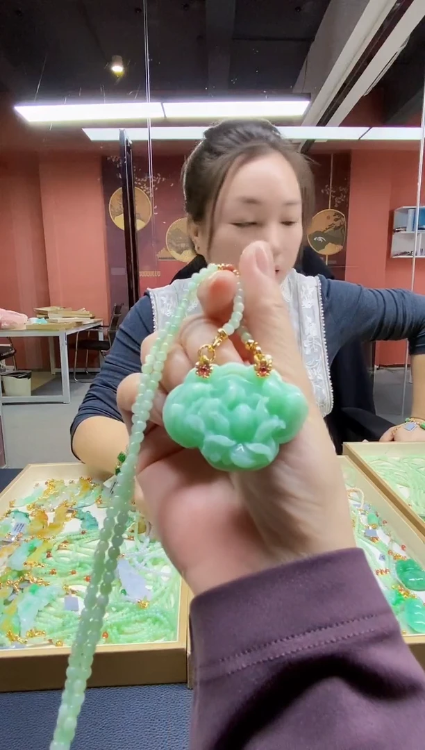 颈饰未镶嵌翡翠翡翠吊坠