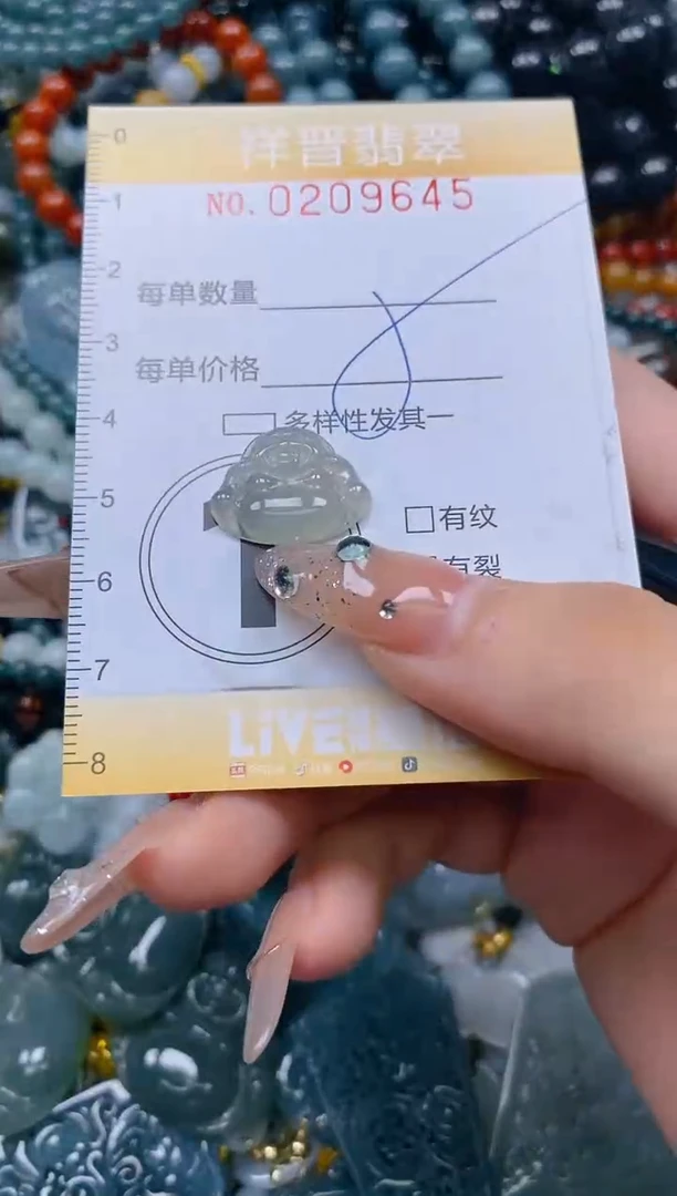 翡翠未镶嵌颈饰闪购0209645