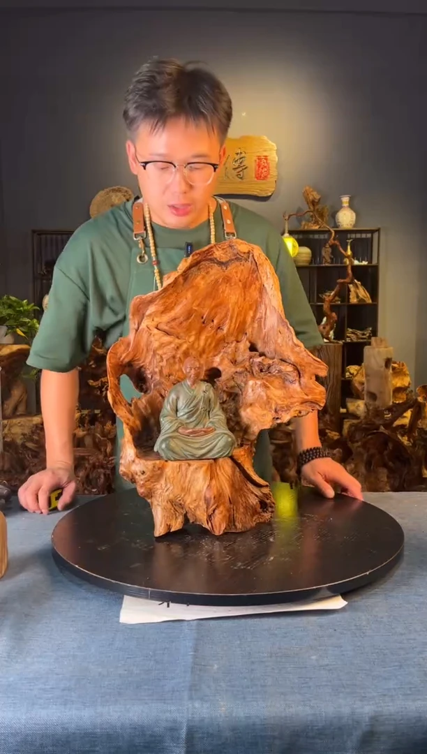木卢师傅根艺作品（不包含人物摆件）