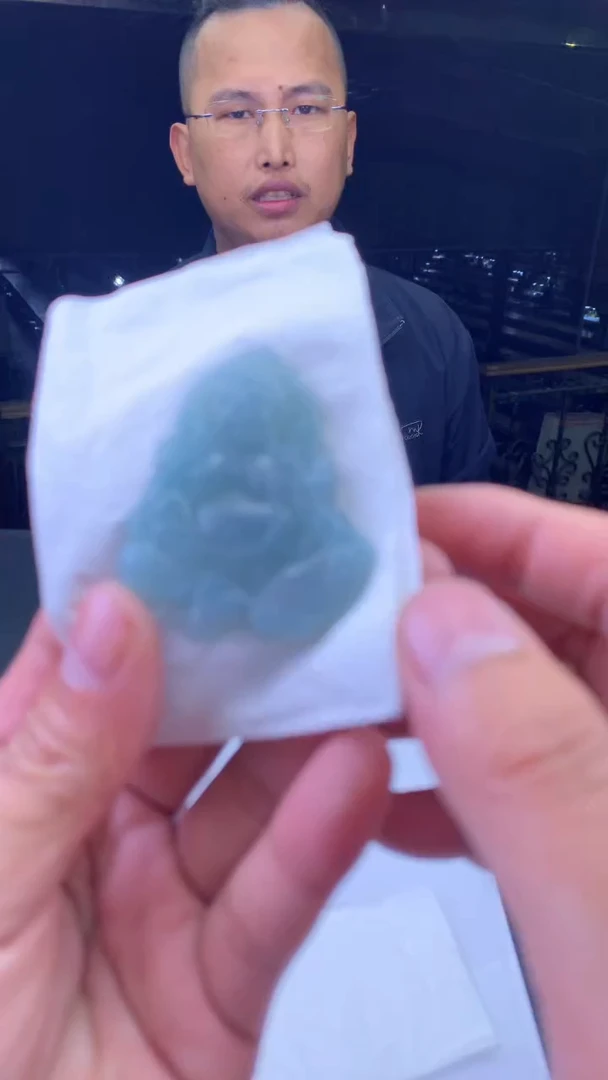 未镶嵌定制翡翠錢*庫-100502