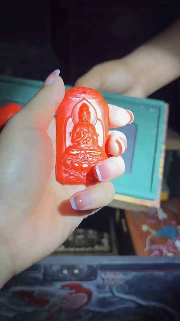 和田玉未镶嵌挂件和田玉观音牌.1件