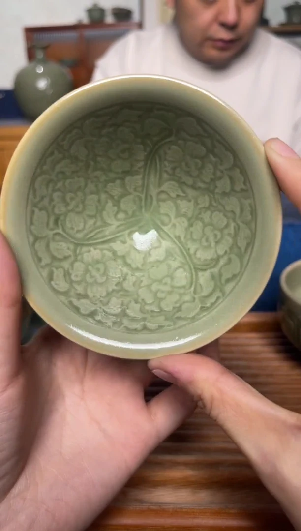 【闪购商品】其他耀州窑三交织斗笠盏