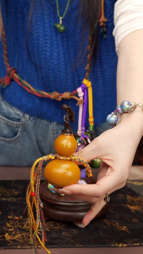 151--大漆开口小葫芦----68