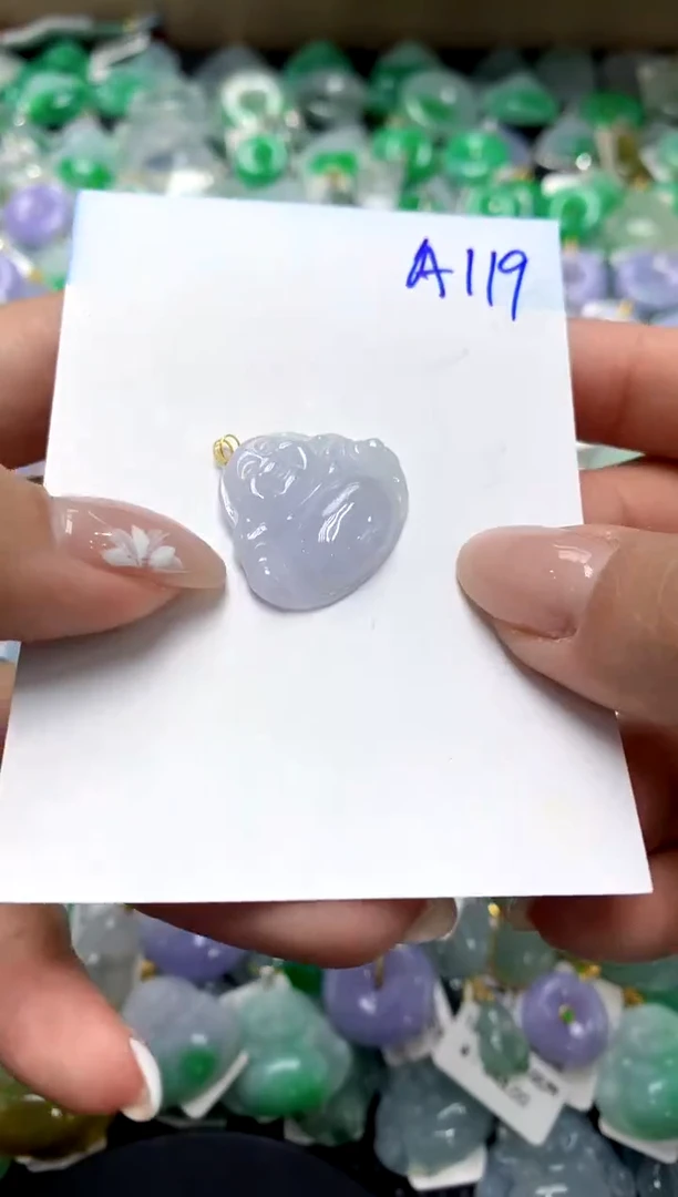 【闪购商品】翡翠颈饰18K金镶嵌111111111111111111