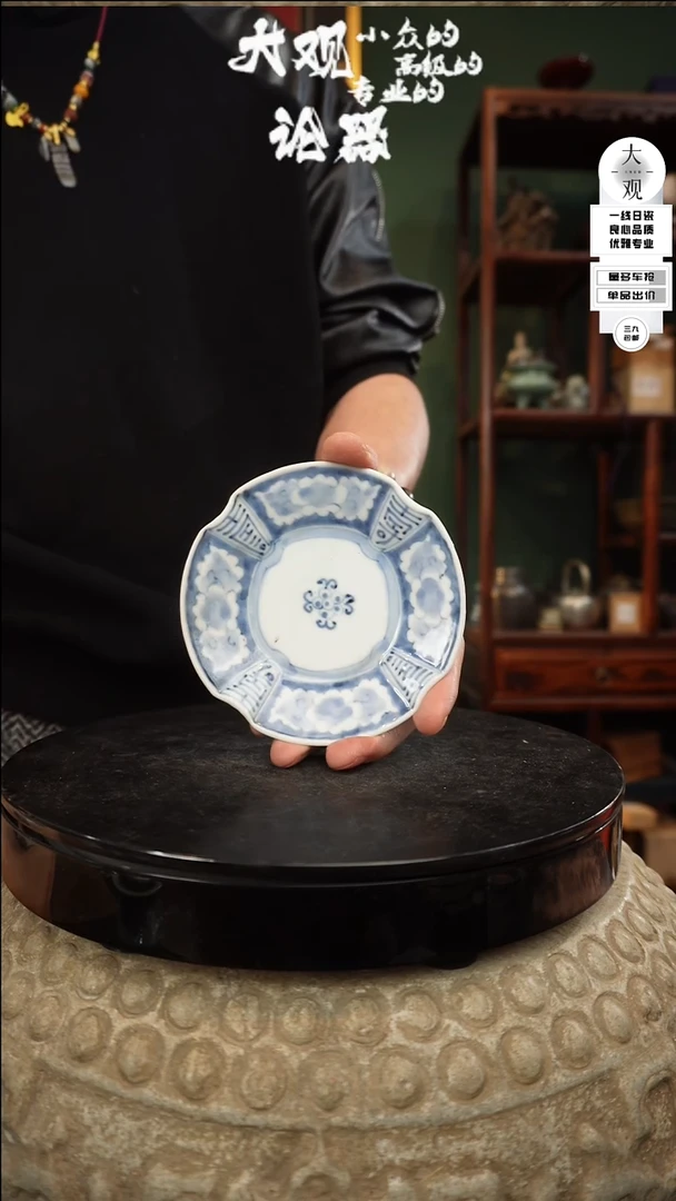 【闪购商品】瓷片大观论器壶承