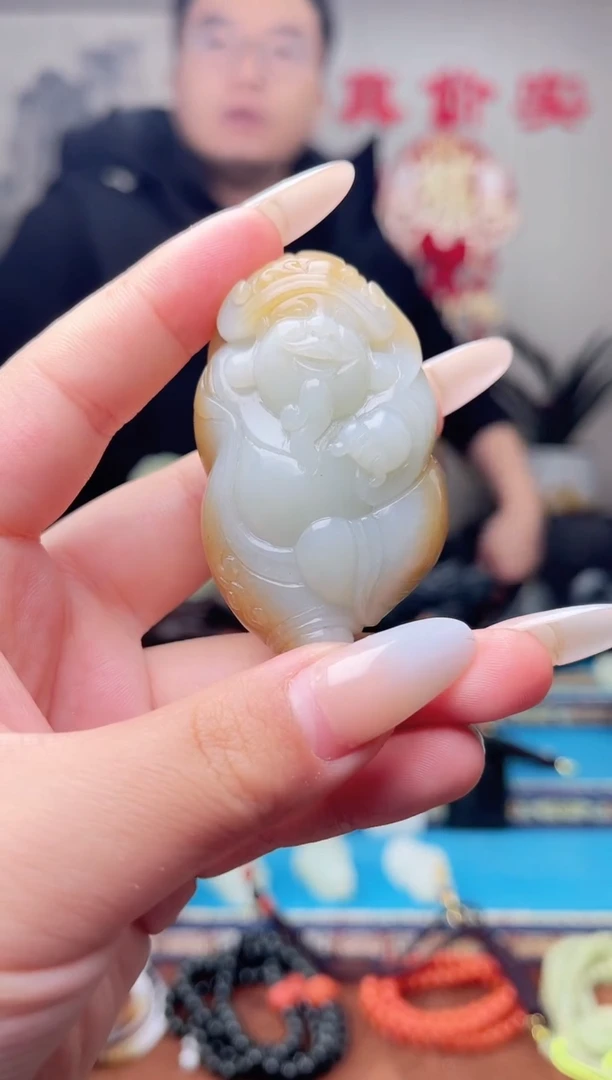 【闪购商品】和田玉挂件未镶嵌1