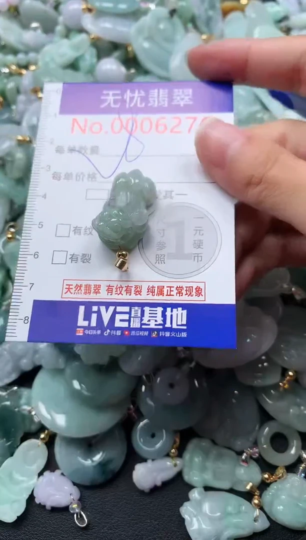 颈饰未镶嵌翡翠6276