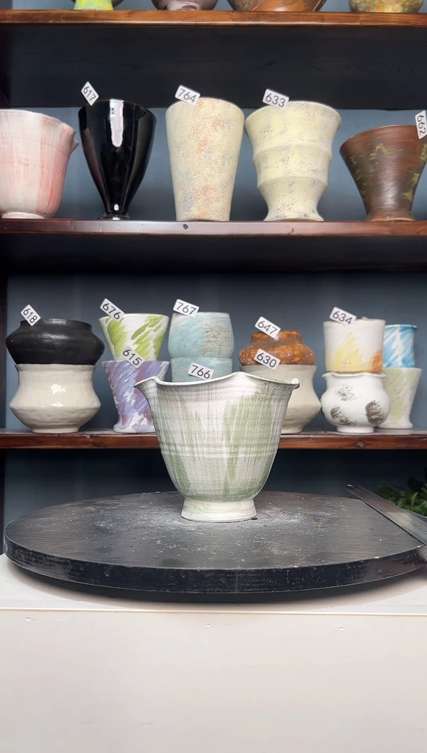 瓷片白泥778有孔14/13