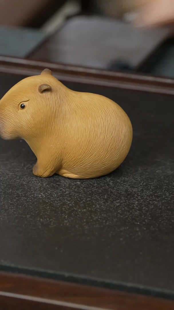 紫砂茶宠卡皮巴拉