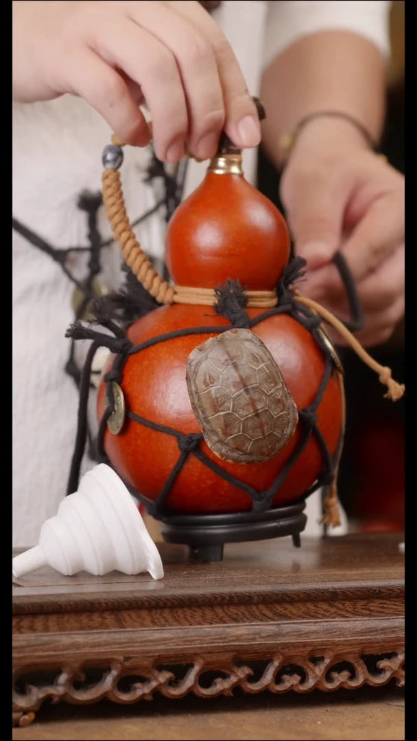 31号精品天然大漆酒葫芦一物一拍~