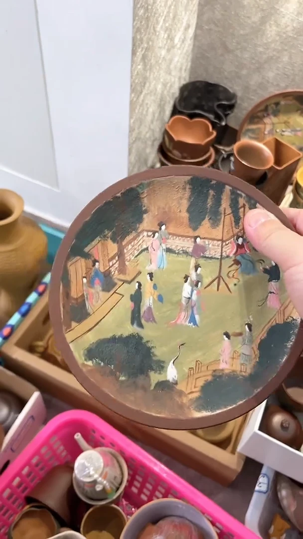 茶壶紫砂春日宴壶承微瑕