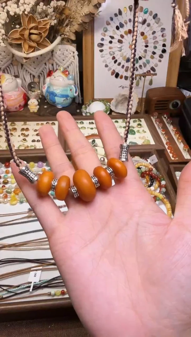 水晶摆件未镶嵌项链