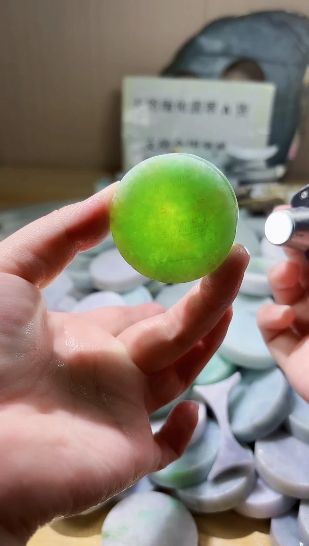 颈饰未镶嵌翡翠翡翠A货637