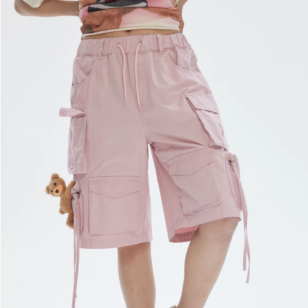 武汉LALABOBO2025年小熊短裤LBEB-WXZD15商场同款