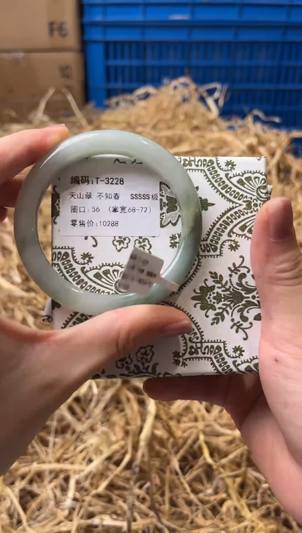 未镶嵌手镯石英质玉T-3228