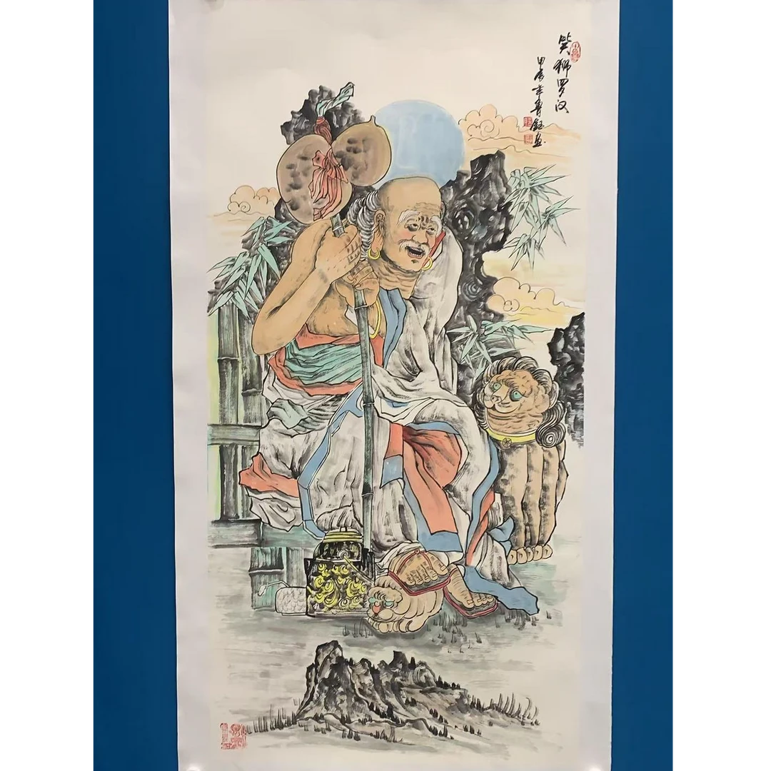 橱窗展示/传奇美术/原名王奉超笔名鲁钰/宣纸国画/带证书