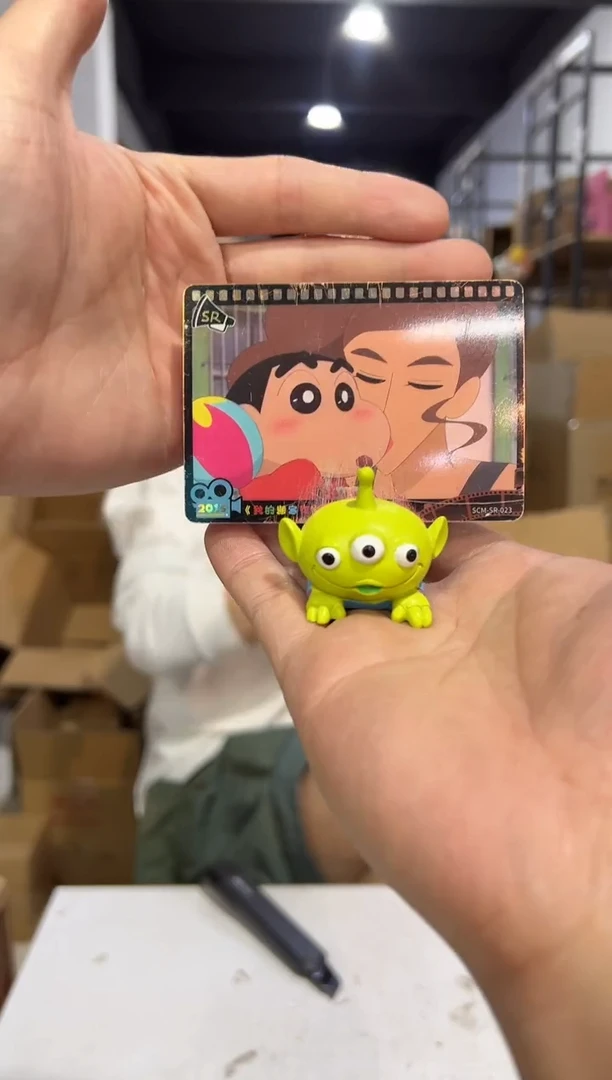 瓷片树脂三眼仔名片夹