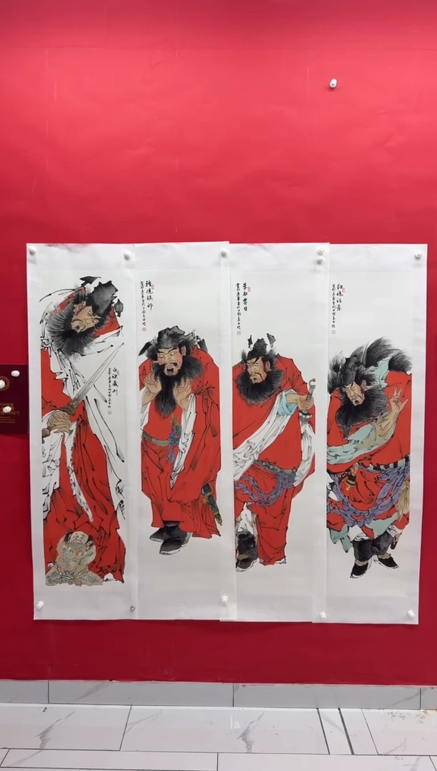 国画画家陆远华纯手绘原作