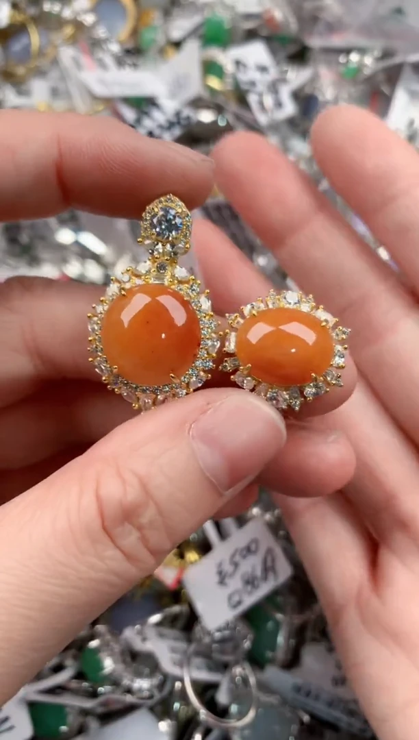 银S925镶嵌戒指翡翠4444----1