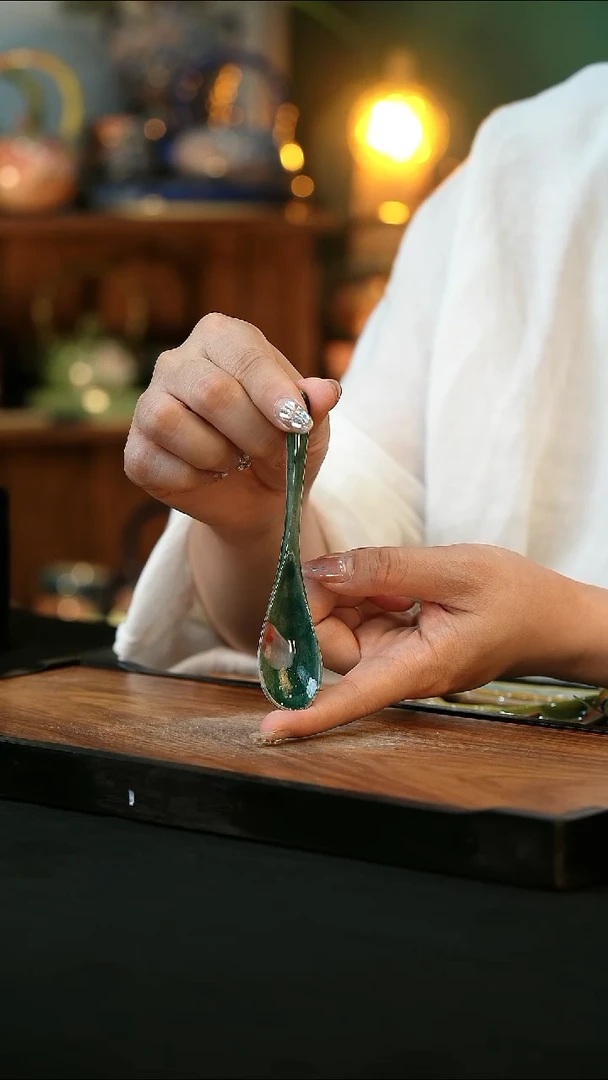 杯手绘心瓷陶瓷浮力