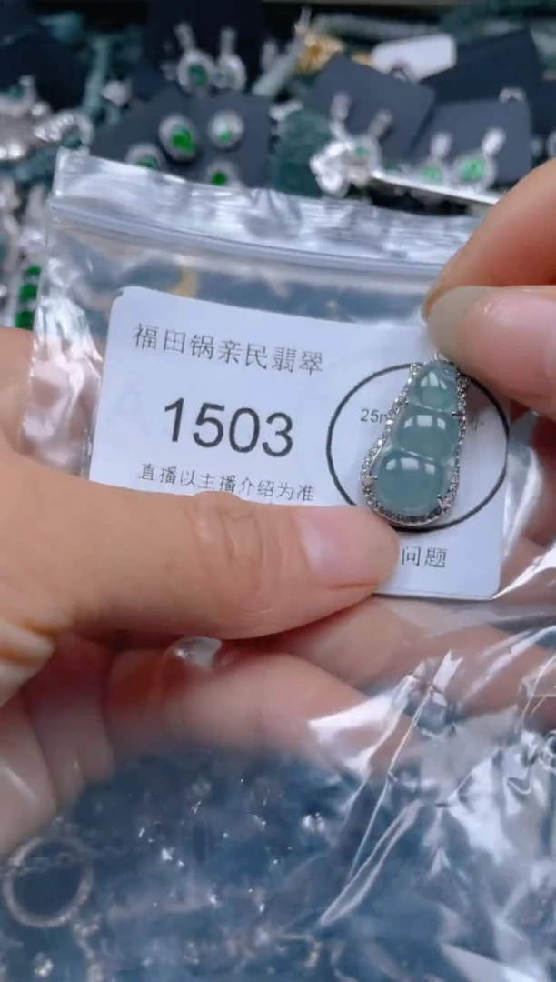 【闪购商品】翡翠吊坠(不含链)未镶嵌1503