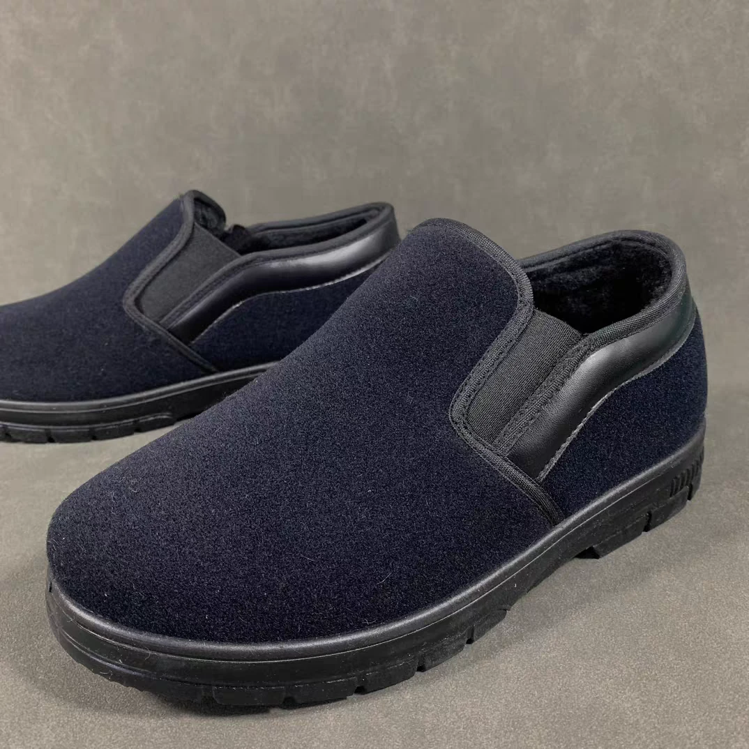 防滑一脚蹬休闲鞋加绒软底时尚雪地靴雪地靴时尚轻便