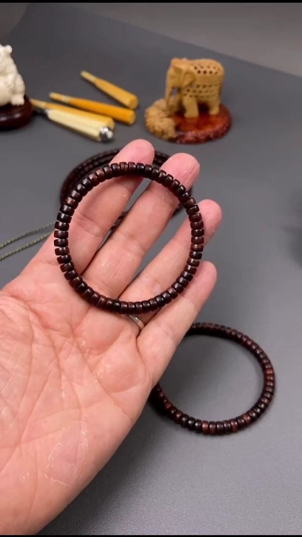 降香黄檀海南黄花梨紫油梨精工3x6-55颗