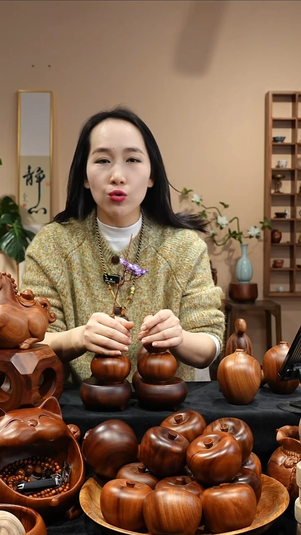 木质香樟木小葫芦