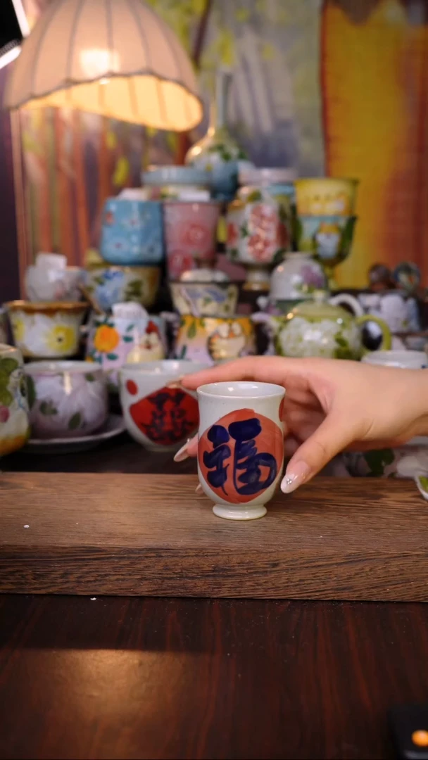 杯子泥垚手作 景德镇手工手绘陶瓷器物