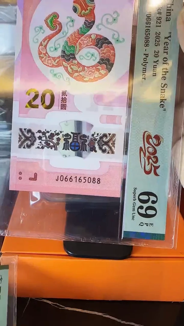 塑料2025 蛇钞单张 如图 啊啊啊