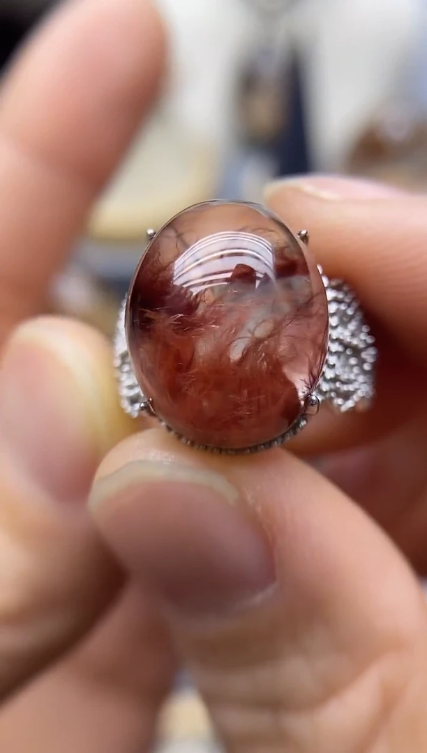 银S925镶嵌珠宝半成品水晶定制定制