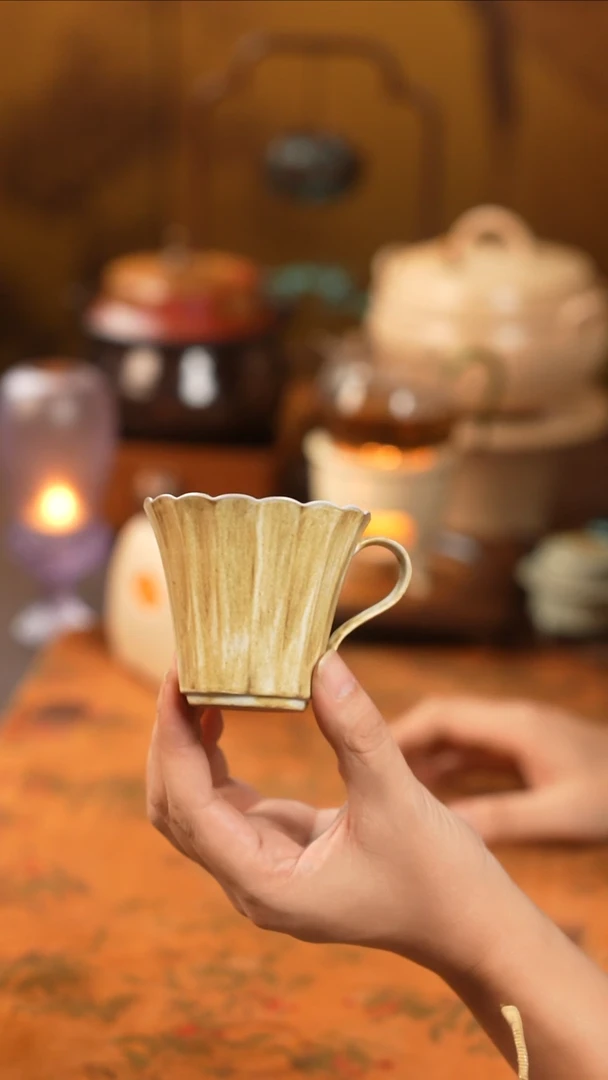 茶具景德镇梵汝咖啡杯