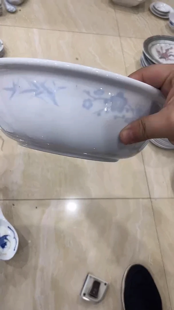 25厘米湖南醴陵釉下五彩陶瓷