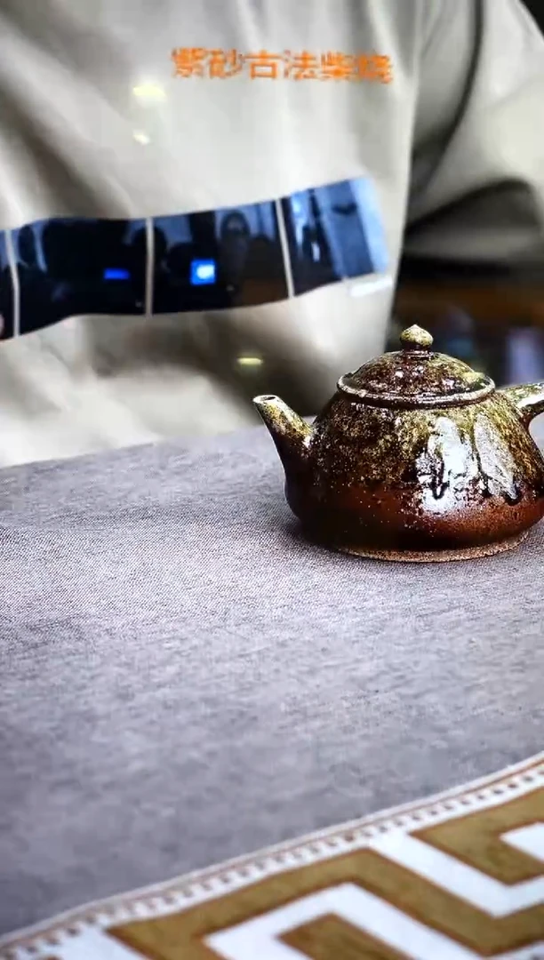 茶壶紫砂紫砂柴烧