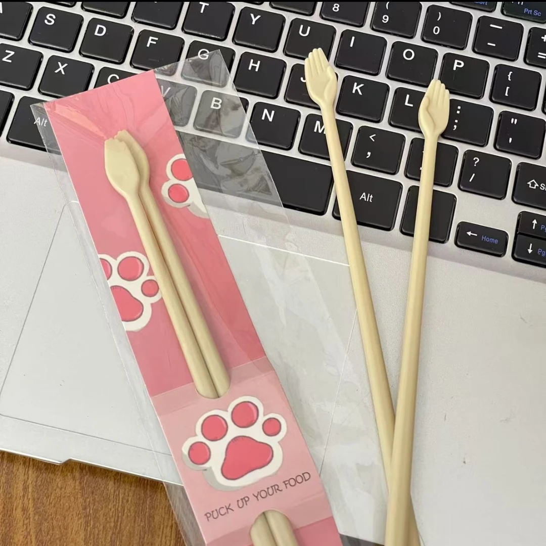 【盛鑫】创意神经手掌筷子搞怪礼物女ins好玩爆款个性便携餐具小众